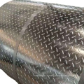 Embossed 5 bar Aluminium plate checkered chequered plate